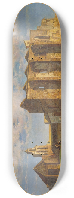 Ramon Mart i Alsina - Ruins of the Church of the Holy Sepulchre 8.25 inch art skate deck