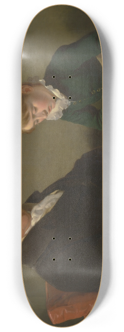 Ramsay Richard Reinagle - Francis Noel Clarke Mundy and His Grandson, William Mundy 8.25 inch art skate deck