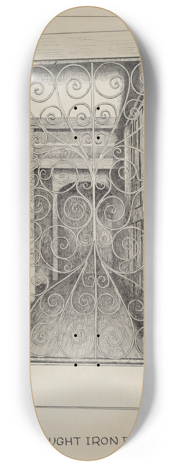 Ray Price - Wrought Iron Door 8.25 inch art skate deck