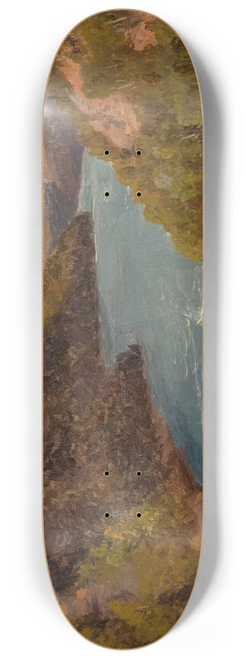 Rgis Franois Gignoux - Rapids at Niagara Falls 8.25 inch art skate deck
