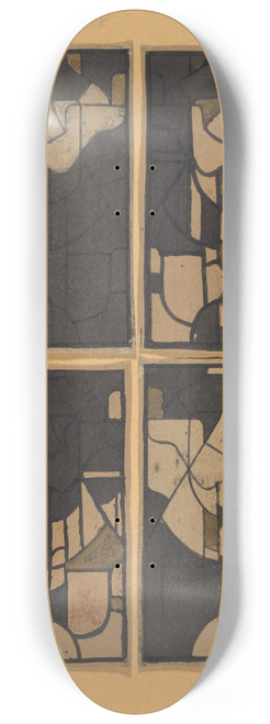 Richard Nicolas Roland Holst - Tapijtontwerp voor raam in het Noordertransept van de Dom te Utrecht 8.25 inch art skate deck