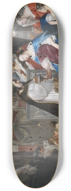 Arnold Houbraken - Die Trauerfeier der Knigin Artemisia fr Knig Mausolos 8.25 inch art skate deck