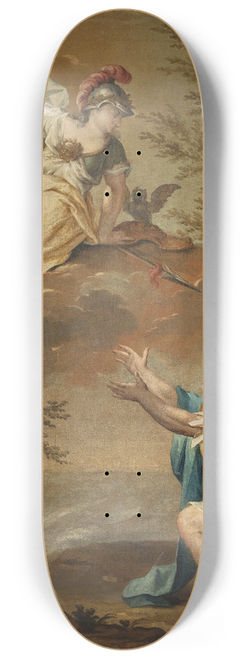 Rienk Keyert - Athena and Odysseus 8.25 inch art skate deck