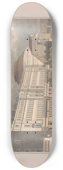 Robert Acon - Cambridge Terrace and the Colliseum Regents Park 8.25 inch art skate deck