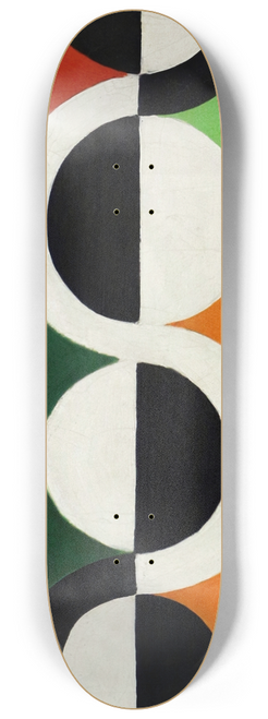 Robert Delaunay - Endless rhythm 8.25 inch art skate deck