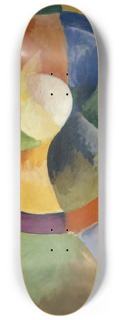 Robert Delaunay - Formes circulaires, Soleil n 2 8.25 inch art skate deck