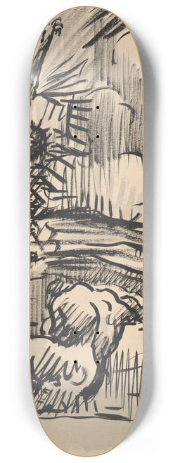 Arnold Peter Weisz-Kubnan - Leiaci pred krucifixom 8.25 inch art skate deck