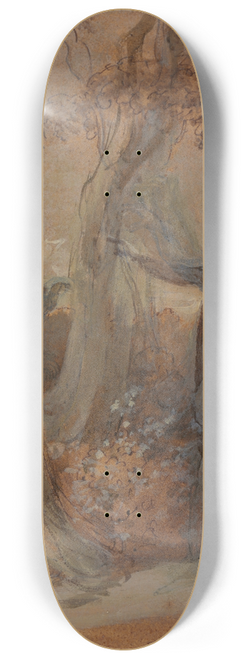 Robert Smirke - Malvolio abusing Maria, Fabian and Sir Toby 8.25 inch art skate deck