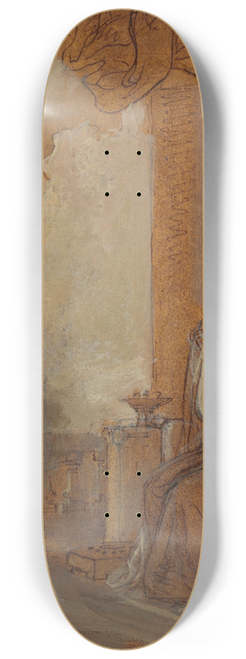 Robert Smirke - Viola and Olivia 8.25 inch art skate deck