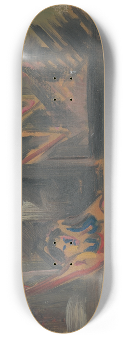 Arnold Peter Weisz-Kubnan - Reclining Woman 8.25 inch art skate deck