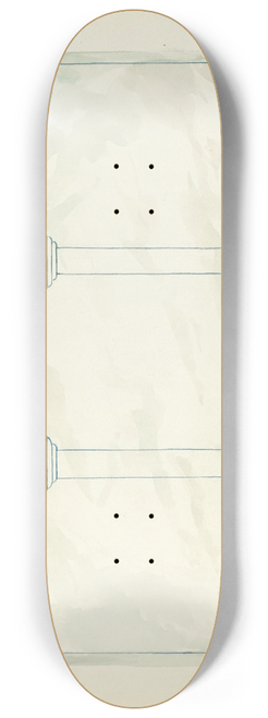 Robert W.R. Taylor - Restoration Drawing 8.25 inch art skate deck