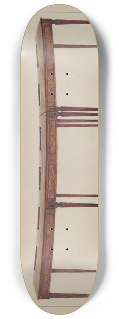 Rollington Campbell - Desk (in two sections) Used by Members of Congress 8.25 inch art skate deck