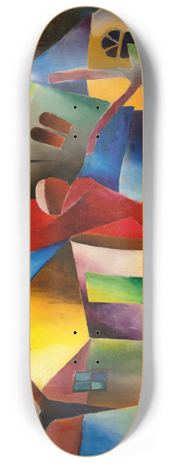 Arnold Topp - Roter Beter 8.25 inch art skate deck