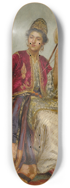 Rudolf Ernst - La Fileuse 8.25 inch art skate deck