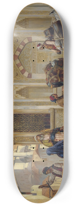 Rudolf Ernst - The Fountain Of Ahmed III, Istanbul 8.25 inch art skate deck