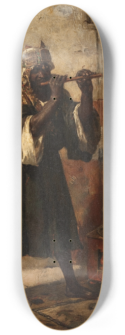 Rudolf Ernst - The Snake Charmer 8.25 inch art skate deck