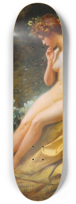 Rudolf Fuchs - The Frog King 8.25 inch art skate deck