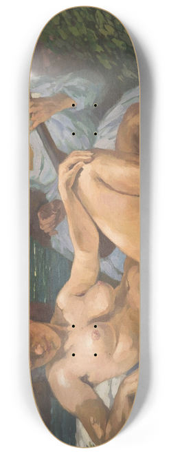Rudolf Jelinek - Resting by the Seaside 8.25 inch art skate deck