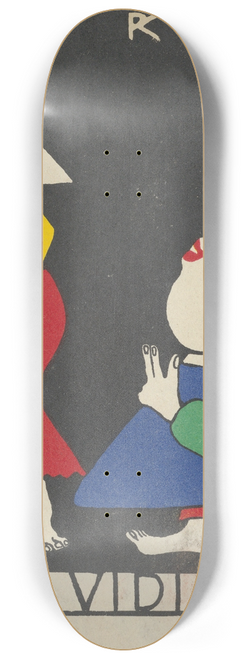 Rudolf Kalvach - Veni Vidi Vici 8.25 inch art skate deck