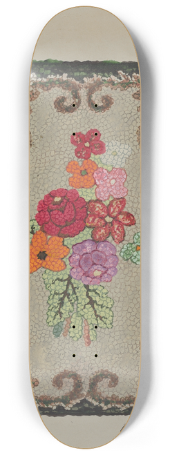 Ruth M. Barnes - Hooked Rug 8.25 inch art skate deck