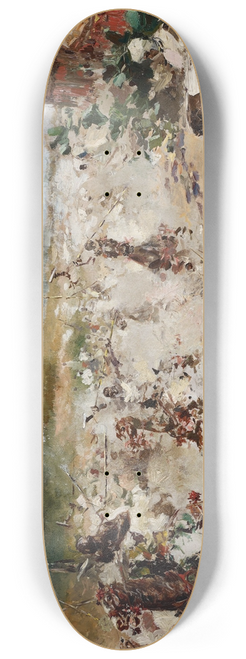 Salvador Snchez Barbudo - The Game of Gunpowder 8.25 inch art skate deck