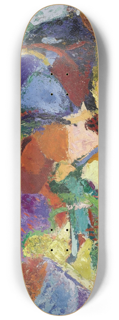 Arthur Beecher Carles - Untitled 8.25 inch art skate deck