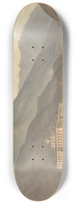 Samuel Davis - The Palace of the Deib Rajan at Tassisudon 8.25 inch art skate deck