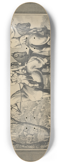 Samuel Howitt - Give ye Britons then 8.25 inch art skate deck