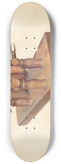 Samuel W. Ford - Apple Peeler 8.25 inch art skate deck