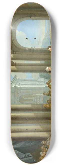Sbastien Leclerc the younger - Le menuet 8.25 inch art skate deck