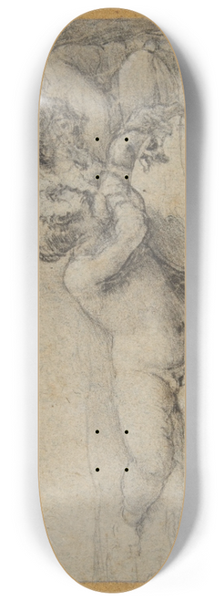 Sebastiano del Piombo - The Christ Child and Saint John the Baptist 8.25 inch art skate deck