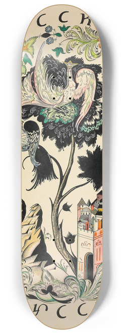 Sergey Chekhonin - Design for the front cover of Russkoe iskusstvo 8.25 inch art skate deck