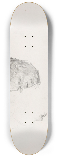 Signe Scheel - Tante Nanna 8.25 inch art skate deck