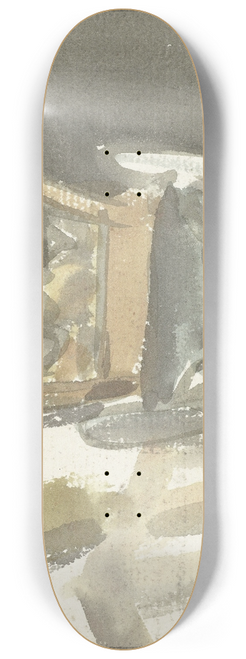Simon Andreas Krausz - Boerenwagen, van achteren gezien 8.25 inch art skate deck