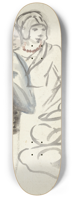 Simon Andreas Krausz - Kostuumstudies van boerinnen 8.25 inch art skate deck