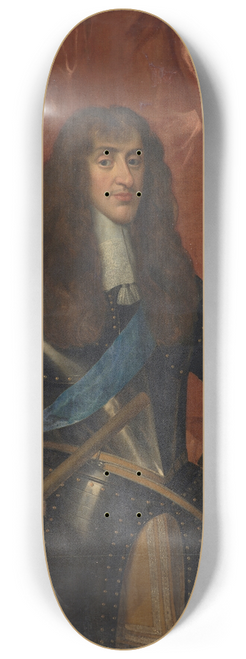 Simon Luttichuys - Prince James of England 8.25 inch art skate deck