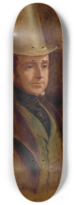 Sir George Hayter - Henry Winston Barron, M.P. 8.25 inch art skate deck