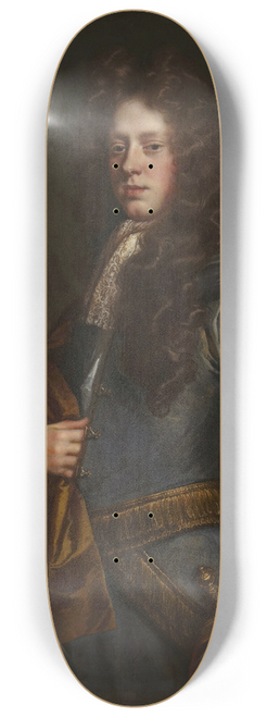 Sir Godfrey Kneller - Sir Charles Barrington, Bart. 8.25 inch art skate deck