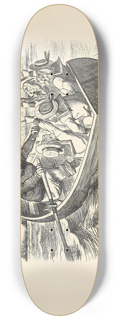 Sir John Tenniel - Spithead, June 26 8.25 inch art skate deck