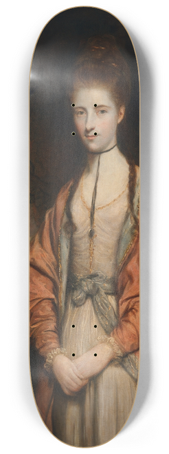 Sir Joshua Reynolds - Anne Seymour Damer 8.25 inch art skate deck