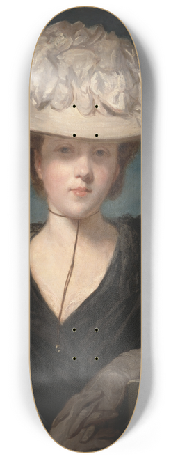 Sir Joshua Reynolds - Miss Mary Hickey 8.25 inch art skate deck