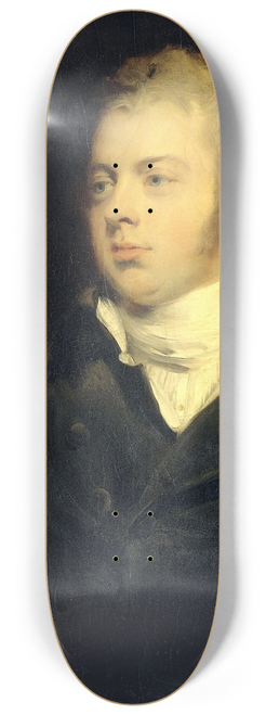 Sir Thomas Lawrence - Willem Ferdinand Mogge Muilman, President of the Bank of the Netherlands 8.25 inch art skate deck