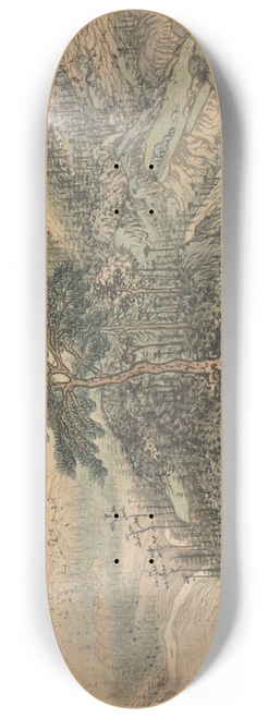 Song Xu - Mt. Dong (Grotto Mountain) 8.25 inch art skate deck