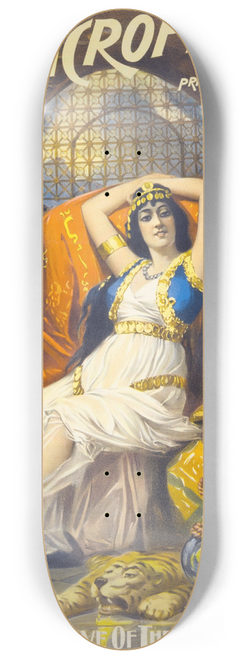 Springer and Welty Lith. - Frederick Bancroft, prince of magicians 8.25 inch art skate deck
