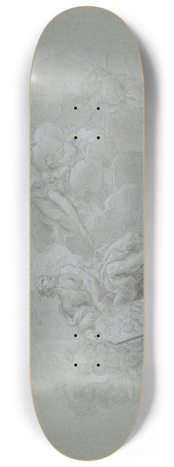 Stefano Pozzi - Venus in the Forge of Vulcan (Aeneid VIII; 370 ff) 8.25 inch art skate deck