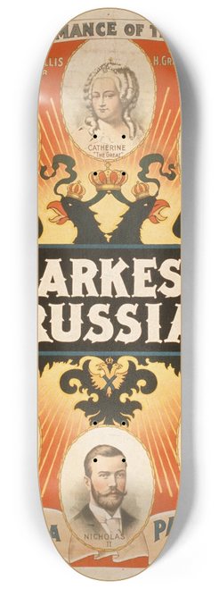 Strobridge and Co - Darkest Russia a grand romance of the Czars realm. 8.25 inch art skate deck