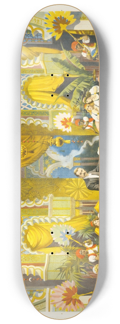 Strobridge & Co. Lith. - Frederick Bancroft, prince of magicians 8.25 inch art skate deck
