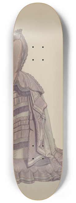 Syrena Swanson - Dress 8.25 inch art skate deck