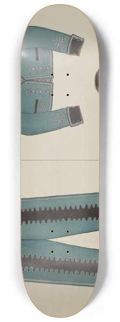 Syrena Swanson - Jacket 8.25 inch art skate deck