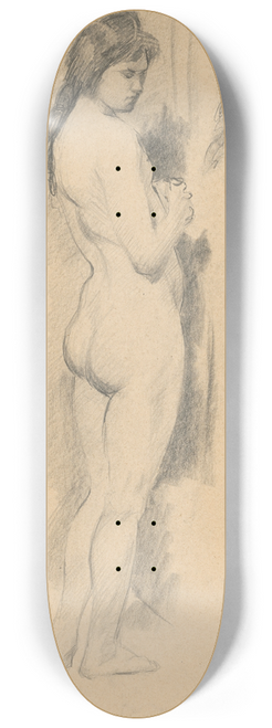 tefan Polkorb - Female Nude 8.25 inch art skate deck